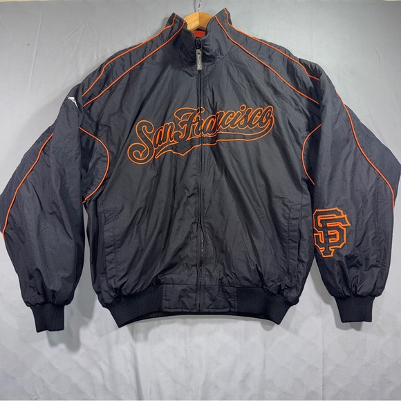 Majestic Other - San Francisco Giants Jacket Mens Large Black MLB Baseball Majestic Authentic